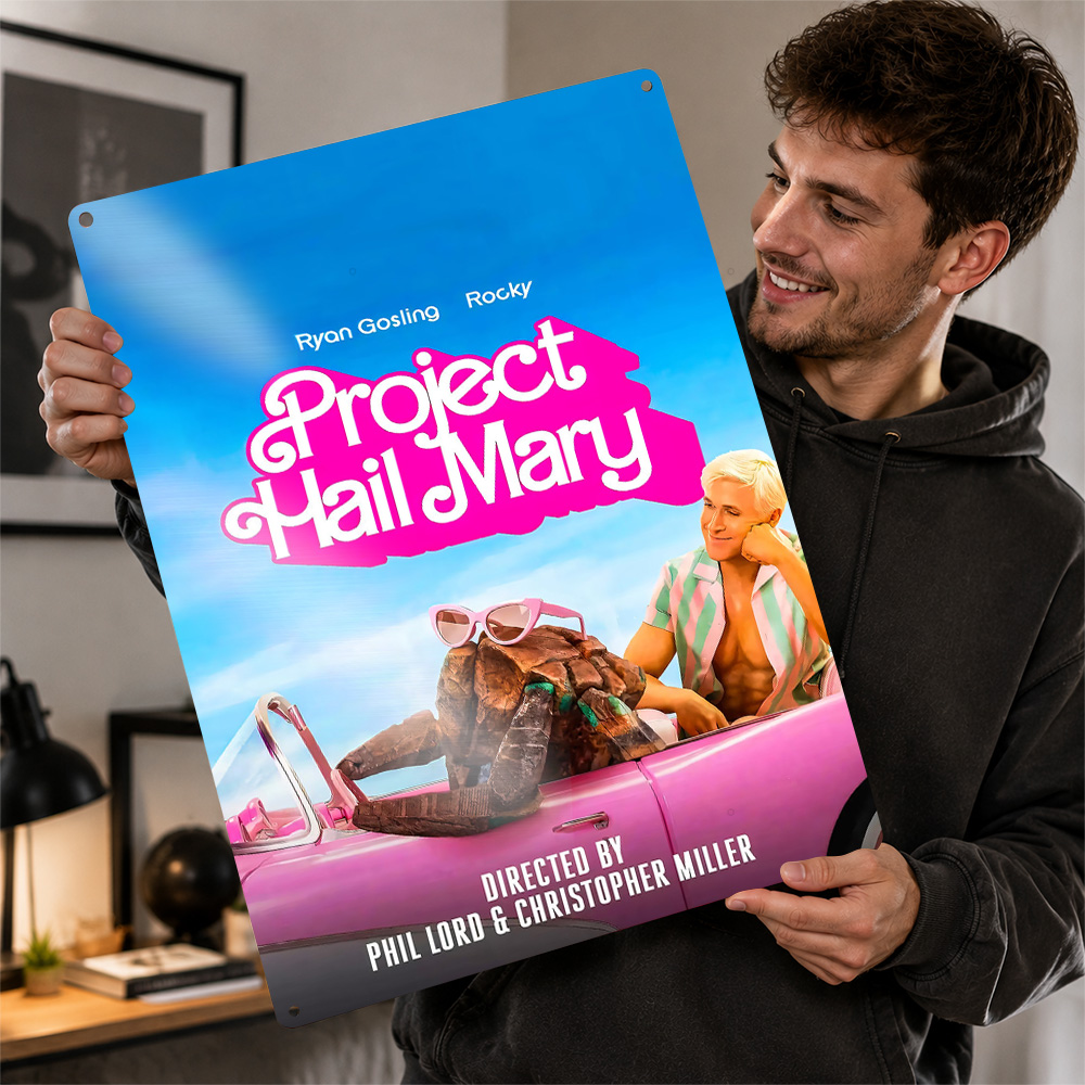Home Cinema Movies - Projekt Hail Mary Filmplakat Kino-Wandkunst Personalisiertes