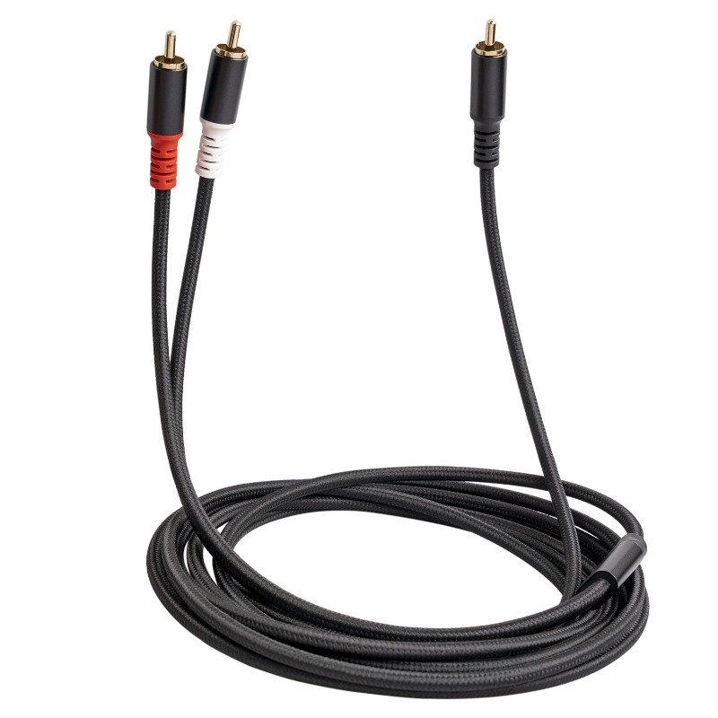 Home Cinema Amplifier - 1/2/3 m 1 Cinch-Stecker auf 2