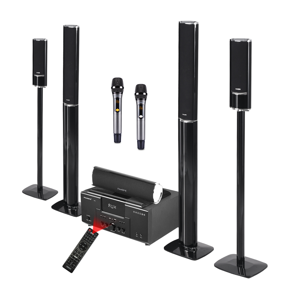 Home Cinema Xlr - 5.1 Surround Heimkinosystem Karaoke USB Wireless
