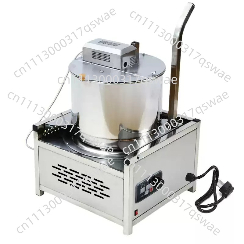 Popcorn Machine Home - Vertikale elektrische Popcornmaschine, Popcorn-Maker mit Edelstahlheizung,