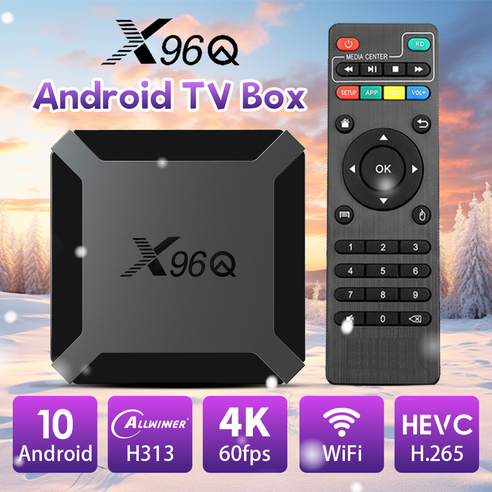 Home Cinema Quad - X96Q Android TV Box Quad-Core Android