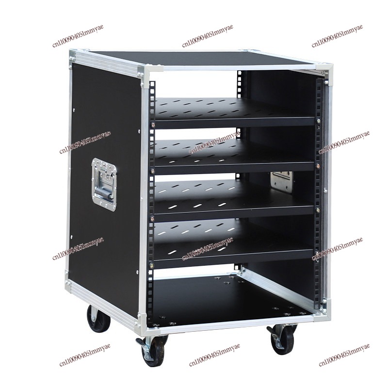 Home Cinema Amplifier - 10U Leistungsverstärker-Gehäuse Heimkino-Luftkühlungsgehäuse Multifunktionales Outdoor-Chassis-Rack