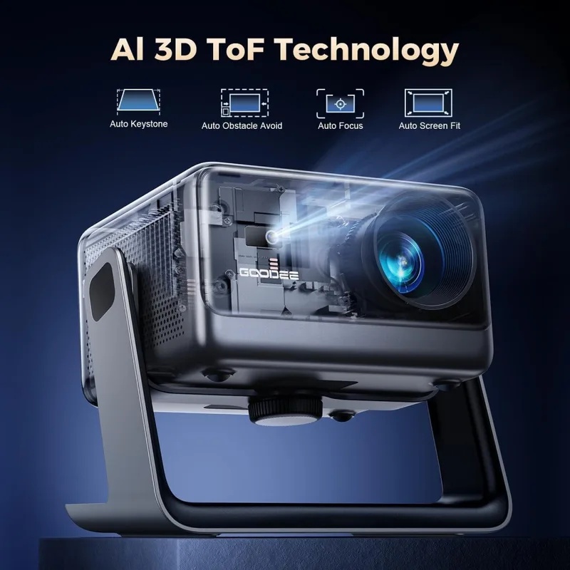 4K Videoprojektor mit WLAN und – Home Cinema Movies Bewertung und Preis
