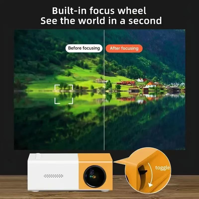 YG300 Mini Tragbarer Projektor – Home Cinema Portable Bewertung und Preis