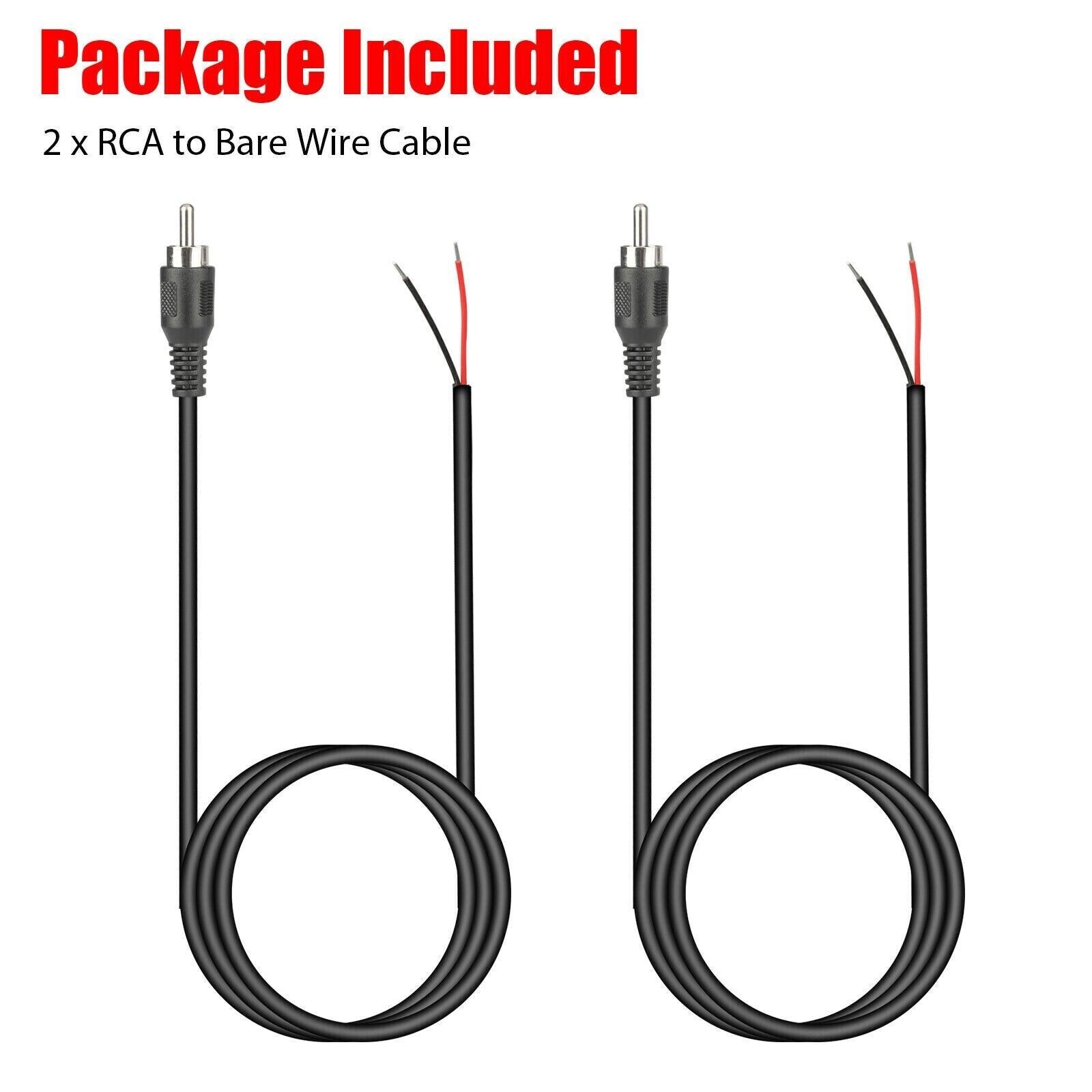 2er-Pack 10ft RCA-Stecker auf  – Home Cinema Amplifier Bewertung und Preis