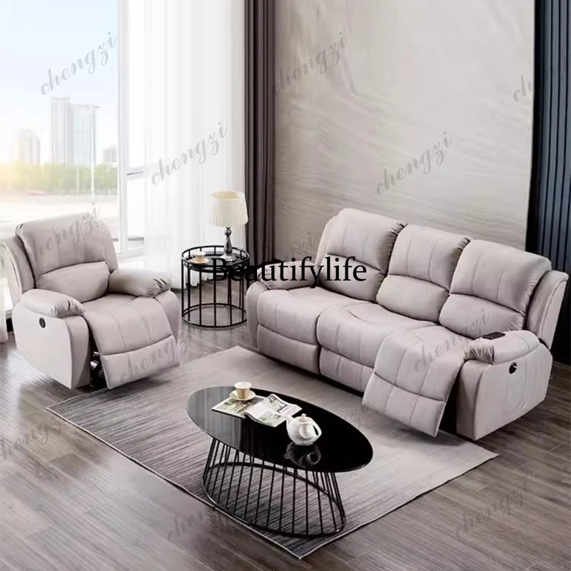 Echtes Leder Manuelles und Ele – Home Cinema Couch Bewertung und Preis