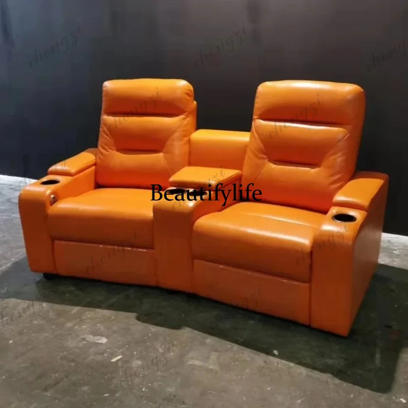 A49 Ledersofa-Set mit elektris – Home Cinema Couch Bewertung und Preis