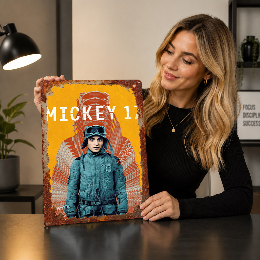 Mickey 17 Film Metallposter Ki – Home Cinema Movies Bewertung und Preis
