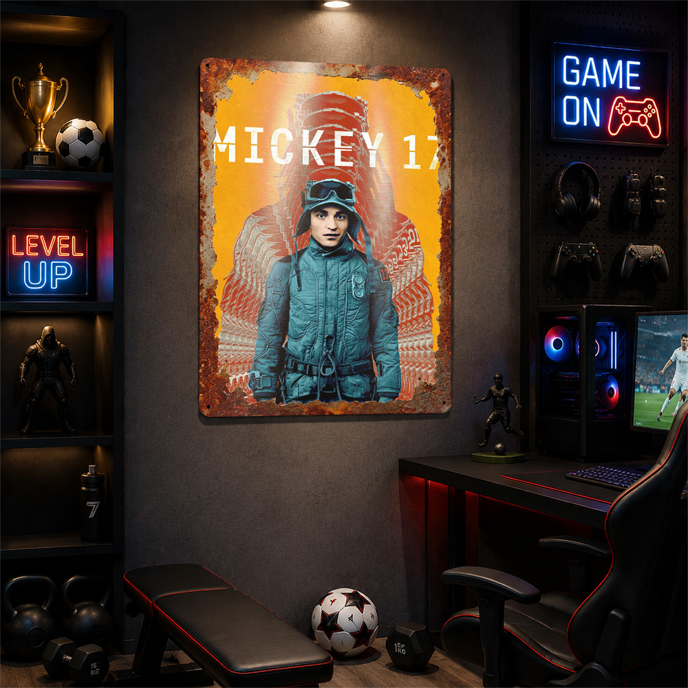 Mickey 17 Film Metallposter Ki – Home Cinema Movies Bewertung und Preis