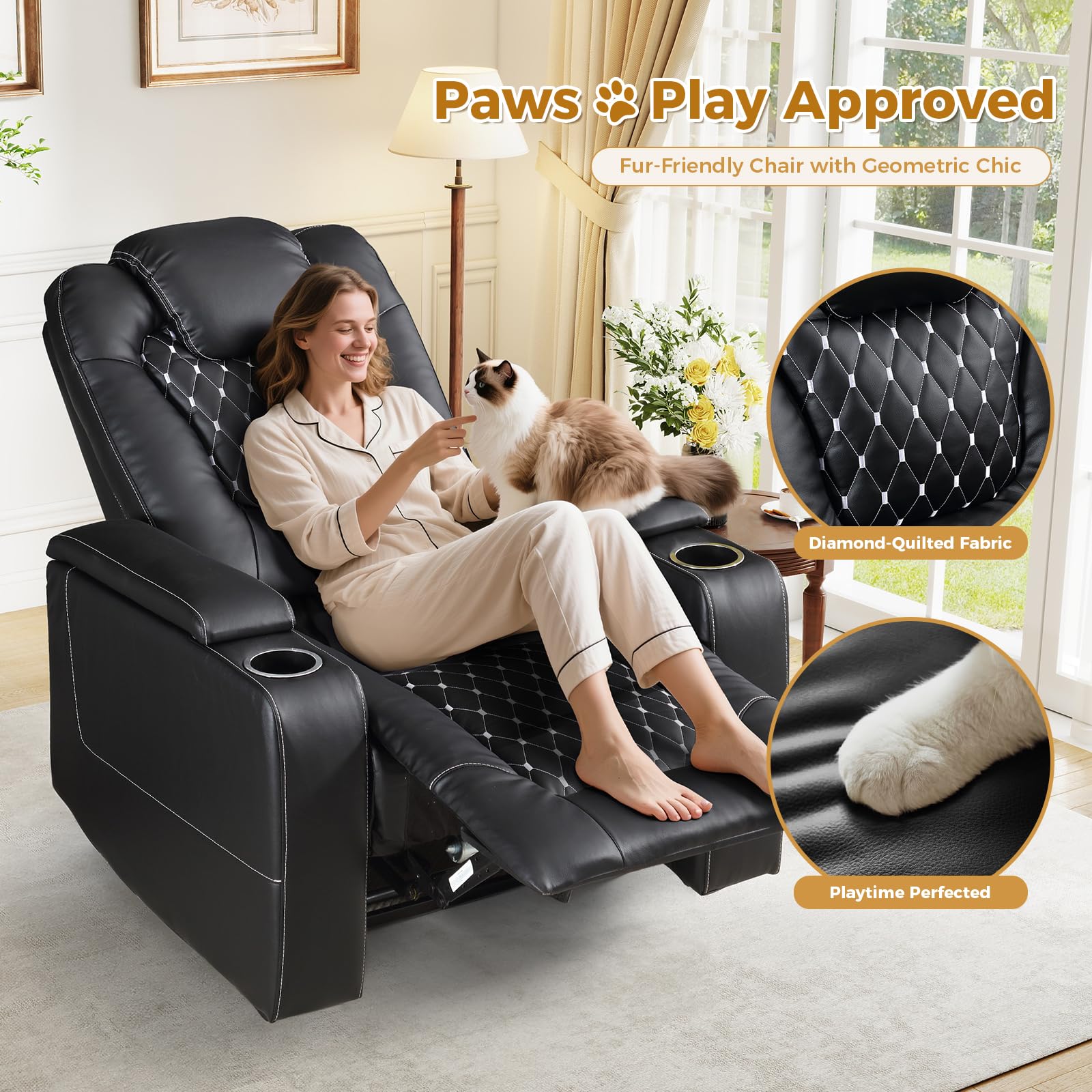 Elektrischer Liegestuhl mit US – Home Cinema Couch Bewertung und Preis