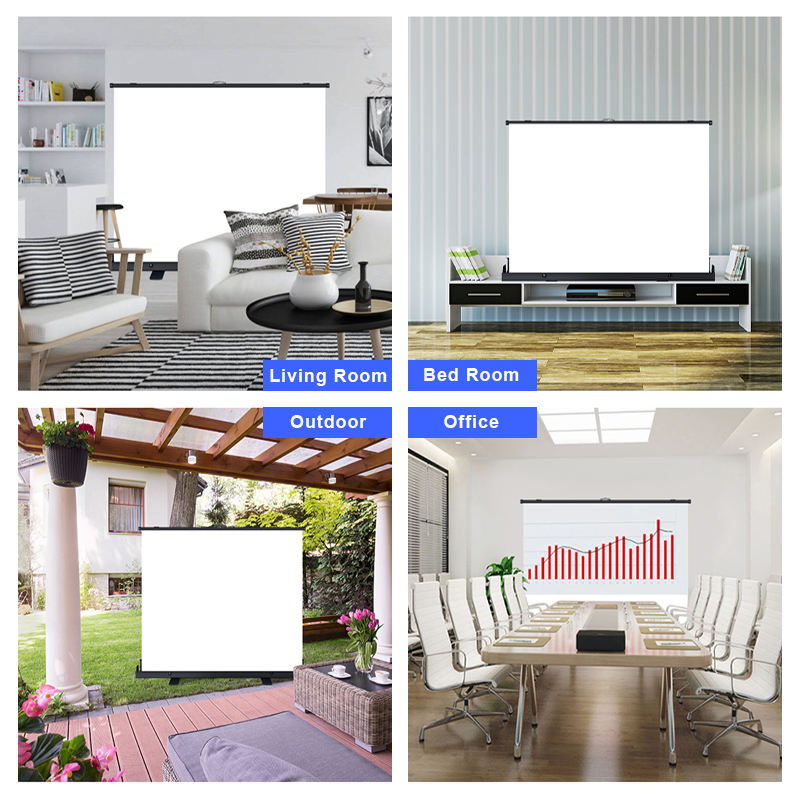 Tragbare Projektionsleinwand,  – Home Cinema Portable Bewertung und Preis