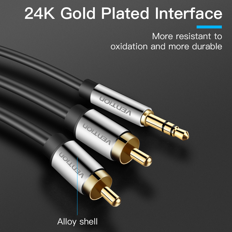 Vention RCA-Kabel 3,5 auf 2rca – Home Cinema Amplifier Bewertung und Preis