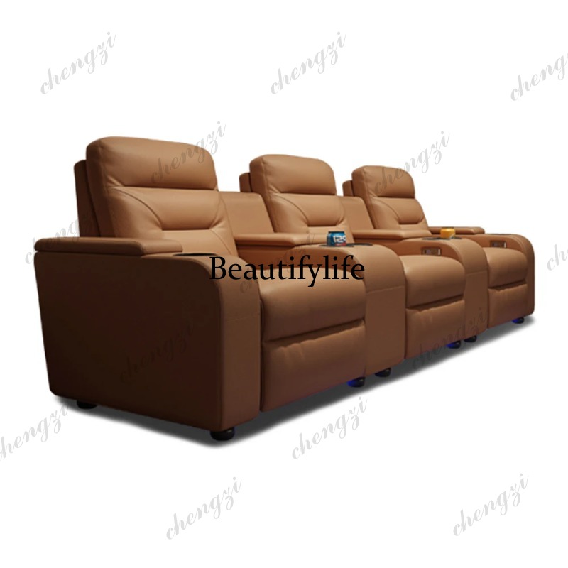 Ledersofa-Set mit elektrisch v – Home Cinema Couch Bewertung und Preis
