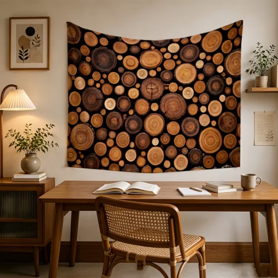 Rustikaler Brauner Holzwand-Hi – Home Cinema Wallpaper Bewertung und Preis