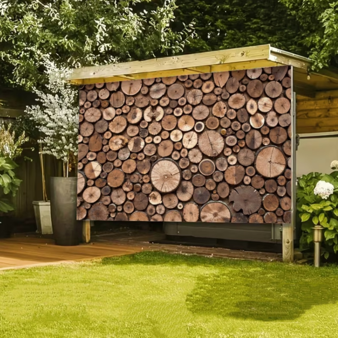 Rustikaler Brauner Holzwand-Hi – Home Cinema Wallpaper Bewertung und Preis